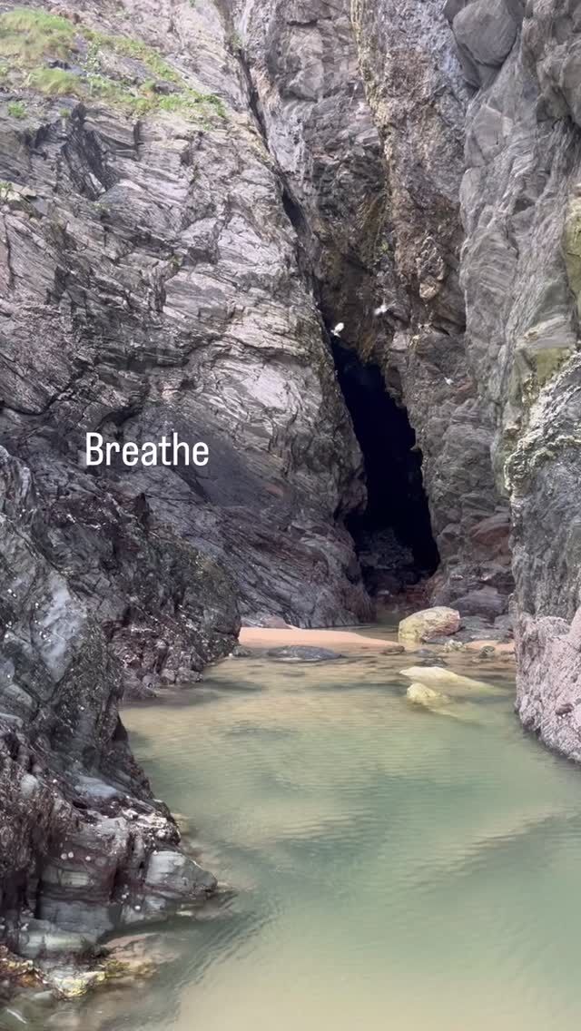 Just love standing in this tiny craggy cove, towering rocks all around and caves around the edges. 

It always makes me stop for a minute.

🌊💙

#breathe #stopaminute #cove #craggy #wild #sistersoftheseauk #cornwall #sistersofthesea #ocean #sea #newquay #crantock #cave #coast #coastalliving