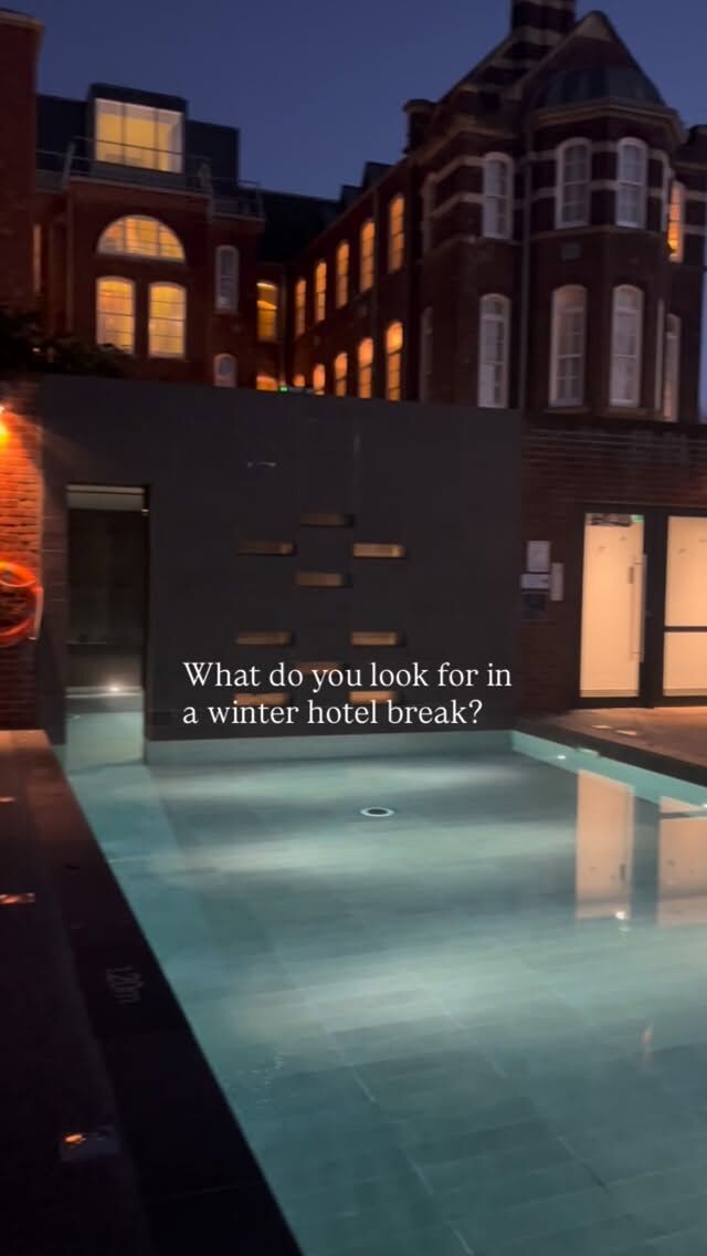Heavenly. 

What a treat to stay at the @hotelduvin in Exeter with its heated outdoor pool last weekend. I was so excited I was first up and in as soon as it opened.

Of course the rest of the hotel was fantastic too. But if I’m asked what I look for - that’s it.

💙🏊‍♀️ 

#sistersofthesea #swimming #cornwall