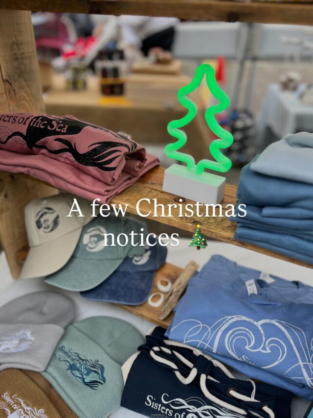 It’s nearly here…! Hope everyone is doing ok. 

A few notices from me:

Last date for postal orders: Thurs 18th Dec

Last Christmas market: Sat 20th Dec 10-8pm @discoverymarket_ in Wadebridge 

Last local orders: Tues 23rd Dec

So there’s still a little bit of time if you want to pick up any pressies (Or something for yourself if you’re all smug and you’ve done everyone else!)

#gift #sistersofthesea #christmaspresent #newquay