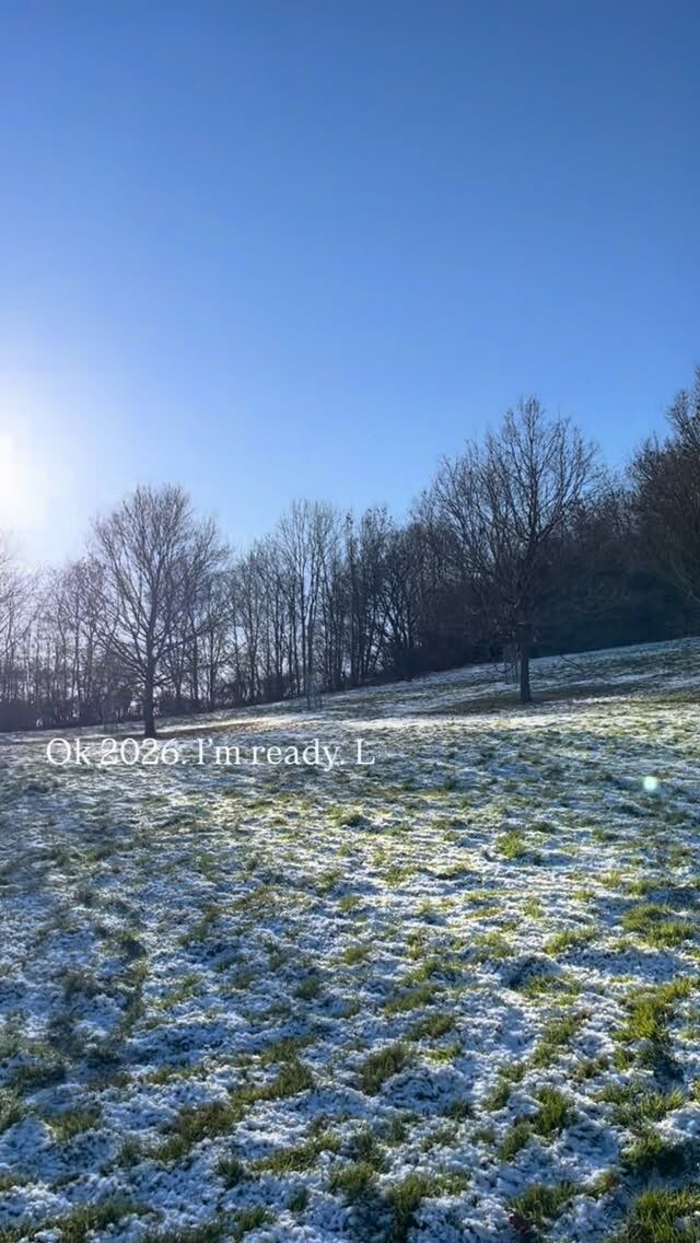 It’s taken me a minute. But 2026 I’m ready. 

No ‘exciting plans to unveil’, no ‘big things coming’. 

Let’s just crack on eh?!

(Vid is a pretty tree circle in Oxfordshire near where we spent a lovely weekend with my parents and all my siblings in a huge house - fun fact I’m one of four!😍)

#2026letsgo #sistersofthesea #frosty #oxfordshire