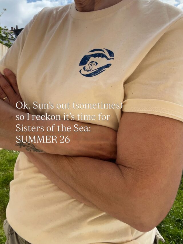 Let’s hear it for the sunshine, god it feels good on your skin doesn’t it?!

To celebrate I thought I’d do a little rundown of the Sisters of the Sea summer range.

First up is the the Love Waves tee - I describe this design on the website as totally embodying the Sisters of the Sea ethos: 

Love, the ocean and a dash of chaos!

Available in Natural, Vintage Teal and Lavender from the Sisters of the Sea shop.

Which colour are you thinking? 🤔 

🌊💙

#summerstyle #tshirt #sistersofthesea #ocean #newquay
