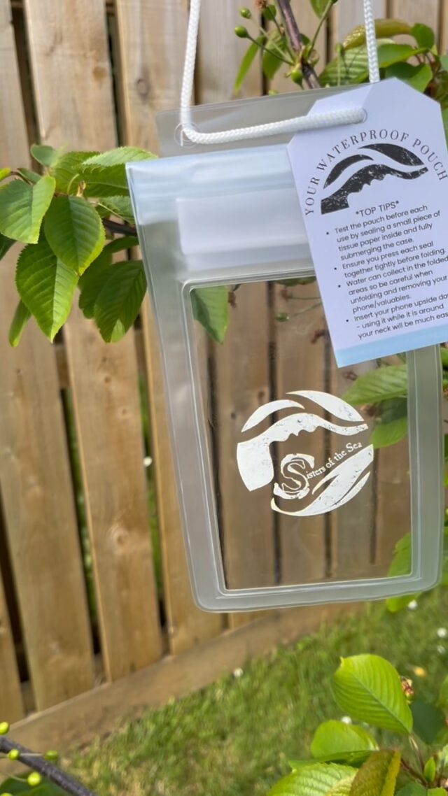 Introducing: The Waterproof Pouch

📸 If you ever wished you could take photos while out on your swims or on the water,

🔐 If you ever needed a safe place to keep your valuables while out on swims or on the water,

🛟 If you were ever considering needing a phone with you for safety reasons on the water (you should be),

🥾 If you were ever walking in the rain and needed your phone for directions, 

⛱️ If you have ever dropped your phone in the sand on the beach and it’s never been the same since…

🎉 This is for you!

Waterproof, with double sealed folded top, it is clear on both sides so you can still use your phone and your camera in the water - even underwater. 

I’ll be bring these with me to the St Ives Food Fest next weekend Fri 15th - Sun 17th May on Porthminster Beach. 

@stivesfoodfest @cornwallshopsmall 

They’re also available on the website. 

🌊💙

#sistersofthesea #stivesfoodfestival #swimming #underwaterphoto #coast