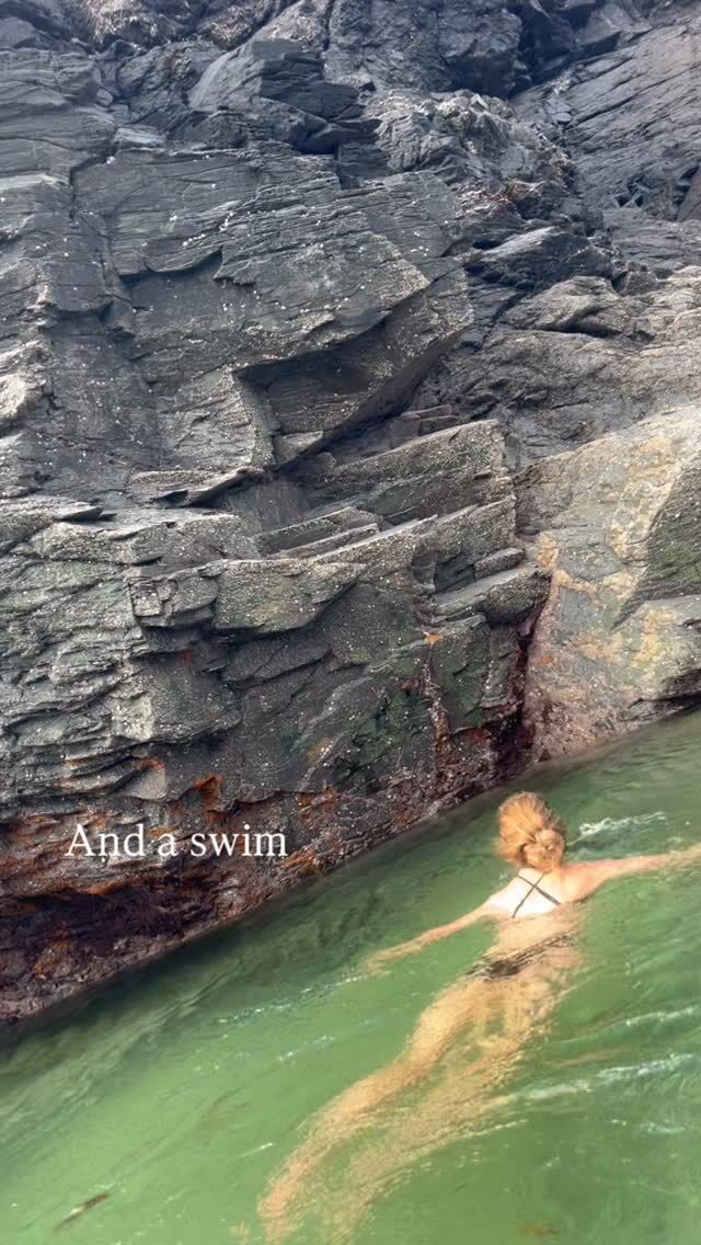 Blissful morning today. Ahem I mean phew what a tough work day.

🌊💙

#coast #swimming #sistersofthesea #cornwall #sunnydays