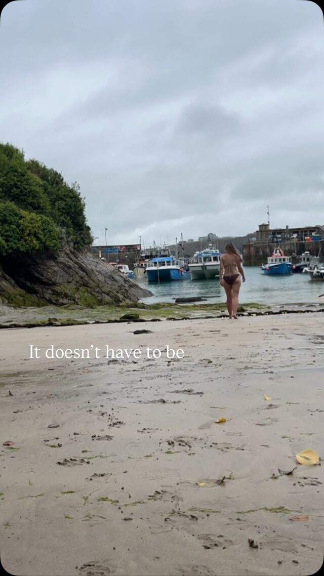 Don’t overthink it. 

Sometimes it’s good to just go. And in the spring/summer a swim needs very little prep or equipment. The water is warming up fast. 
So no excuses! (Obv stay safe)

💙🌊 

#justgo #sistersofthesea #coast #swimming #newquay