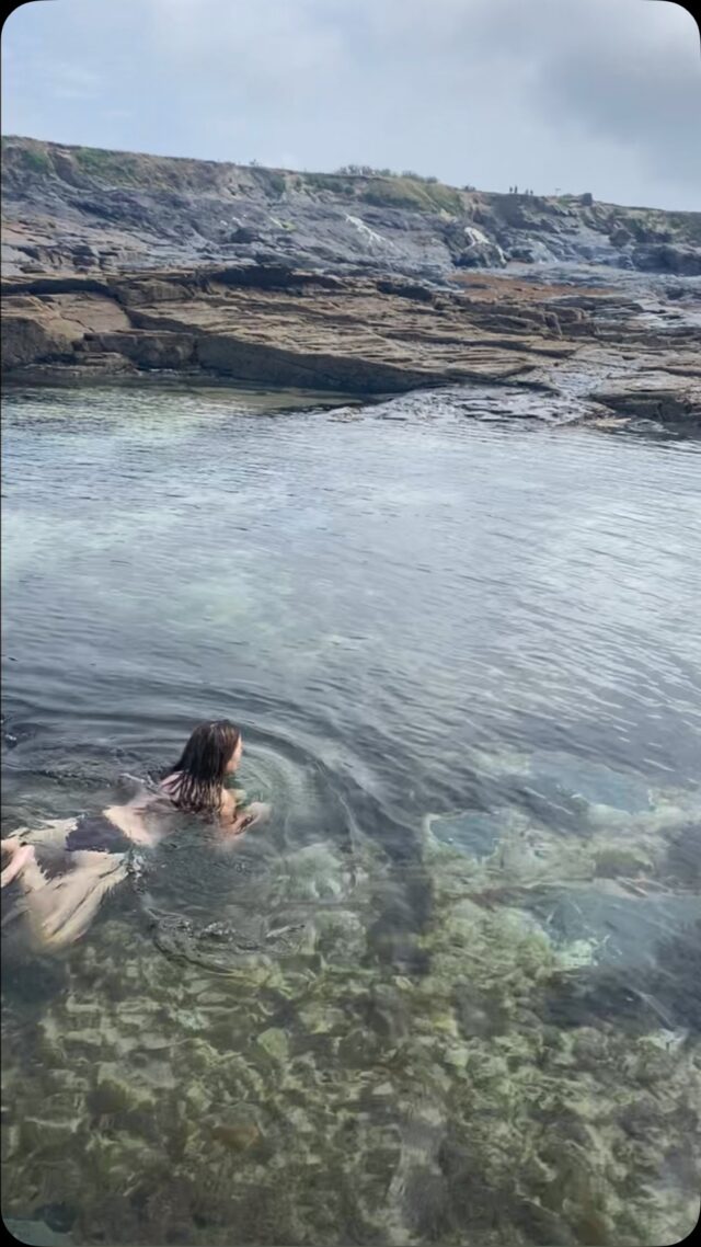 Getting in is the easy bit 😄

Anyone else crawling out of pools like a creature from the deep?!

💙🌊🦎

#sistersofthesea #swimming #cornwall #wildswimming #coastalliving