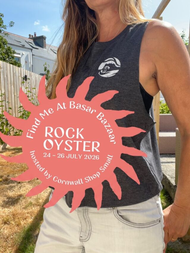 Busy weekend ahead - tomorrow we head to @rockoysterfestival for the weekend with a whole bunch of amazing traders from @cornwallshopsmall 

Find us in the Basar Bazaar tent with a glorious view over the camel estuary. We set up today and it’s looking good!

On Friday you can meet my very good friend Hayley from @driftandthistleco who will be very kindly manning the Sisters of the Sea stall while I go to my daughter’s graduation. 

All the new Henleys will be making an appearance, plus the new Boxy vests, and a full restock of caps too. 

I will be there Saturday and Sunday and should be bringing some more Teal cropped vests with me. 

Can’t wait!! 

 It’s going to be a weekend filled with incredible music and mouth-watering food alongside creative food experiences, an adventure and wellbeing programme, family fun and, shop small and local joy. Our tent of heaven will feature a hand picked selection of the most wonderful Cornish creators & curators of vintage & handmade fashion & accessories, contemporary art, craft & design, sustainable lifestyle & wellbeing inspiration, unique homewares & kitchenalia and artisan foodie good. 
Find Basar Bazaar next to the day entrance overlooking the banks of the Camel Estuary from Friday the 24th to Sunday the 26th of July.

See you there! 
#CornwallShopSmall #RockOyster #sistersofthesea #CornwallLife #FestivalVibes