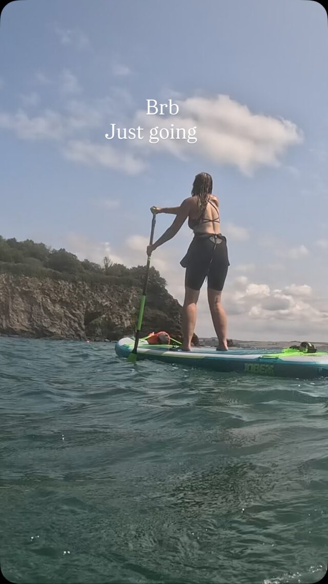 It may have been the pump-up that killed the legs actually…

💙🌊 

#sistersofthesea #paddleboarding #notapro #coast #cornwall